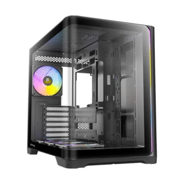 Antec C5 Curve ARGB ATX Mid Tower Gaming Case with Curved Tempered Glass and Constellation Series Design
